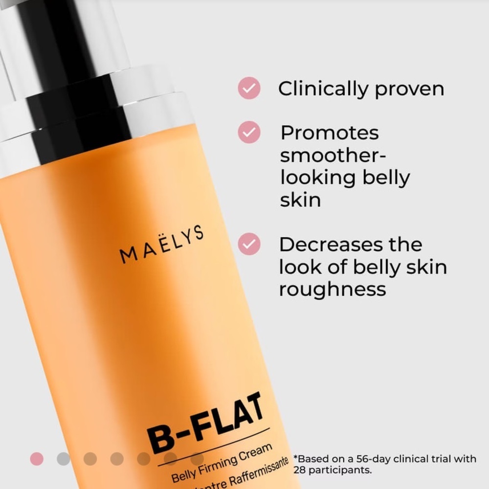 MAËLYS B-FLAT Belly Firming Cream | New & Sealed | Body Firming Treatment